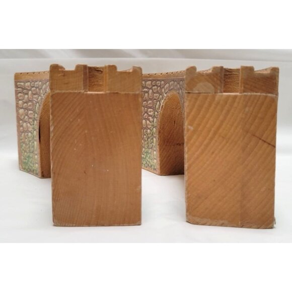 Lot of 2 Thomas the Train Wooden Curved Arched Viaduct Bridges - Lot B - Picture 3 of 7
